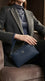 Navy Casual Pouch For Ladies P97776