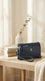 Navy Casual Pouch For Ladies P97776