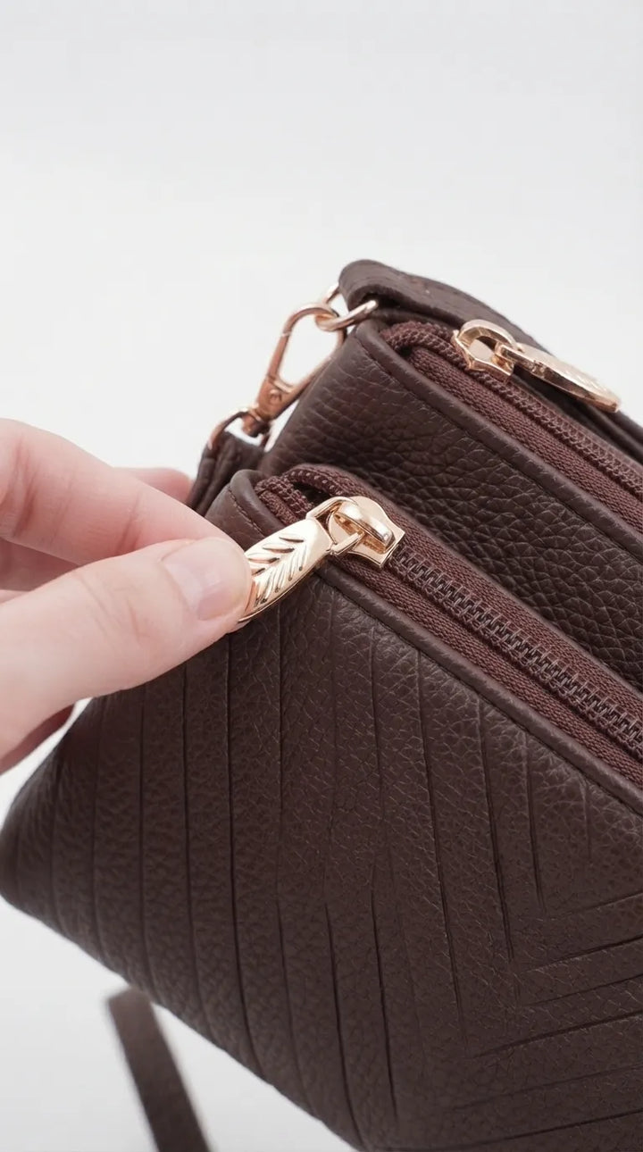 Coffee Casual Pouch For Women P97808
