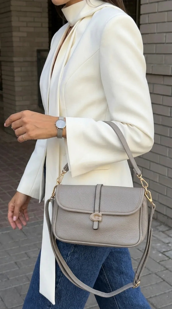 Grey Formal Clutch For Women P97810