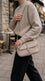 Beige Formal Clutch For Women P97810