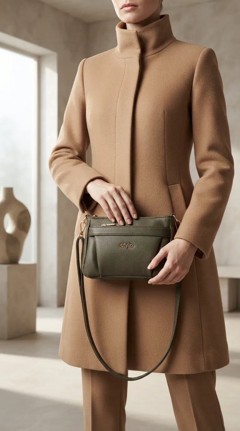 Green Formal Clutch For Women P97813