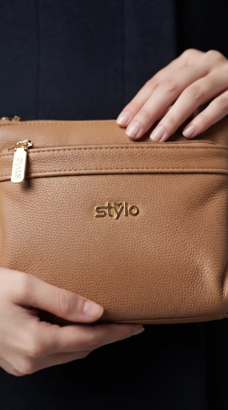 Khaki Formal Clutch For Women P97813