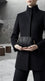 Black Casual Pouch For Women P97814