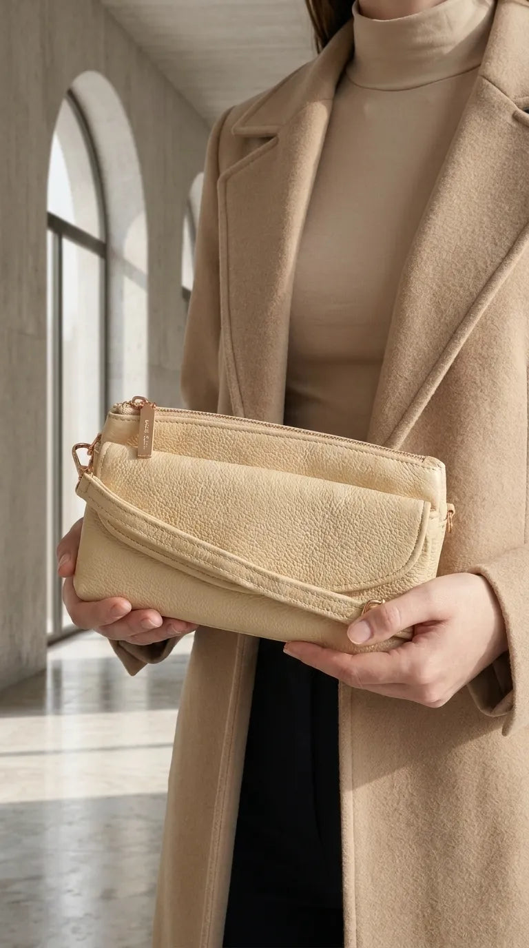 Lemon Casual Pouch For Women P97815