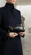 Black Casual Pouch For Women P97817