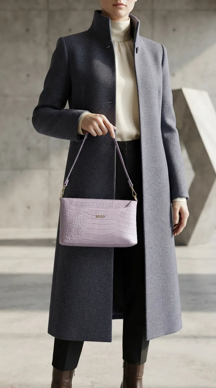 Purple Formal Clutch For Women P97819