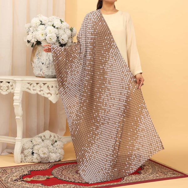 Brown Summer Stole  PD5016