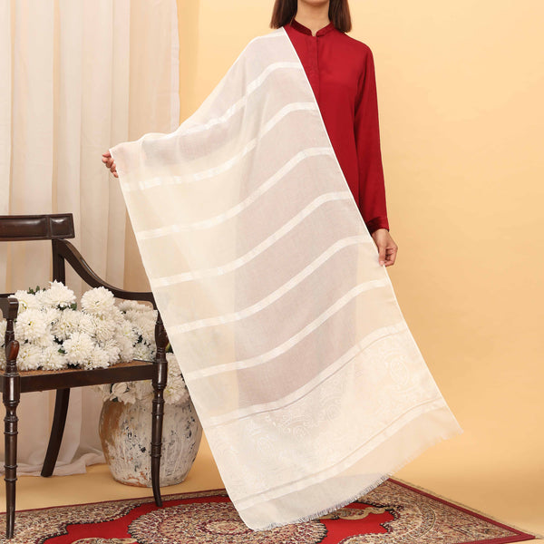 White Summer Stole  PD5026