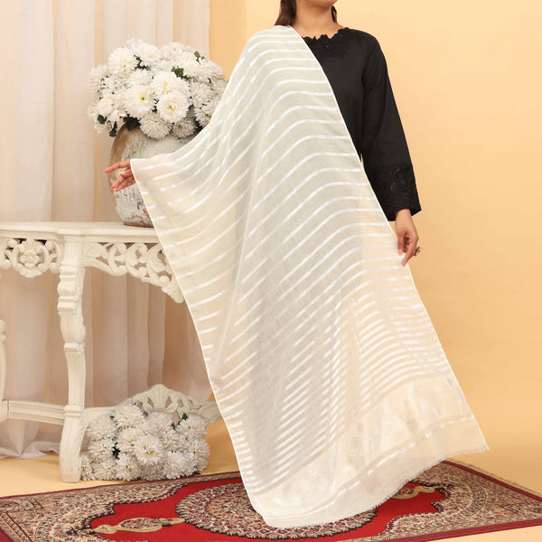 White Summer Stole  PD5046