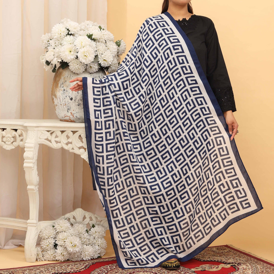 Navy Summer Stole  PD5066