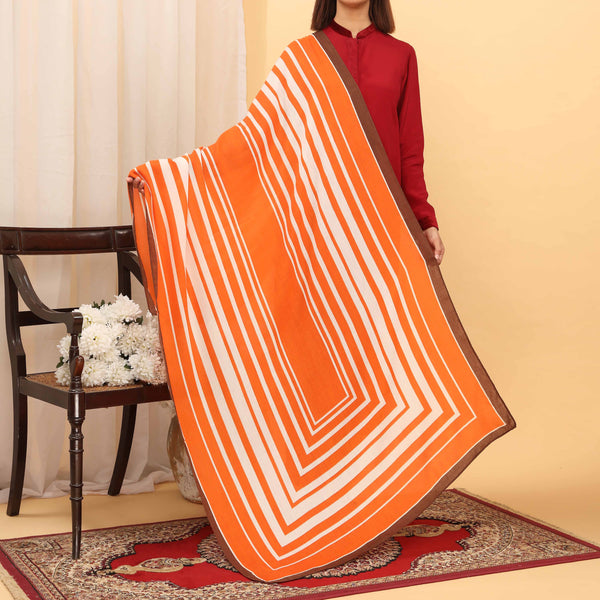 Orange Summer Stole  PD5076