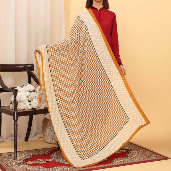 Beige Summer Stole  PD5078