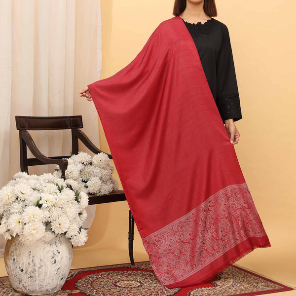 Maroon Summer Stole  PD5138