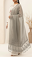Grey Embroidered Stole PD5247