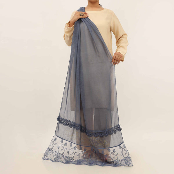 Green Embroidered Stole PD5283