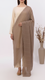 Brown Embroidered Stole PD5300