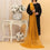 Mustard Plain Chiffon Dupatta PD5372