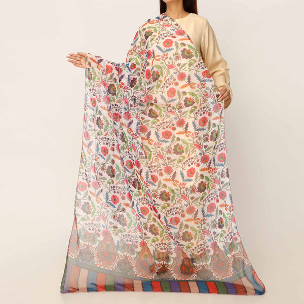 Multy Embroidered Dupatta PD5411