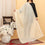 Beige Embroidered Dupatta PD5435