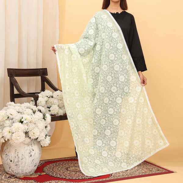 Pista Embroidered Dupatta PD5455