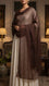 Brown Embroidered Dupatta PD5603