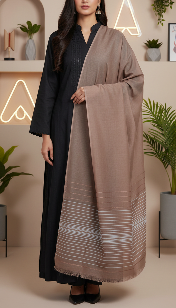 Brown Summer Stole PD6081