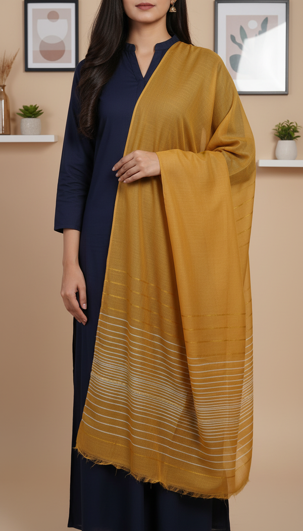 Mustard Summer Stole PD6081