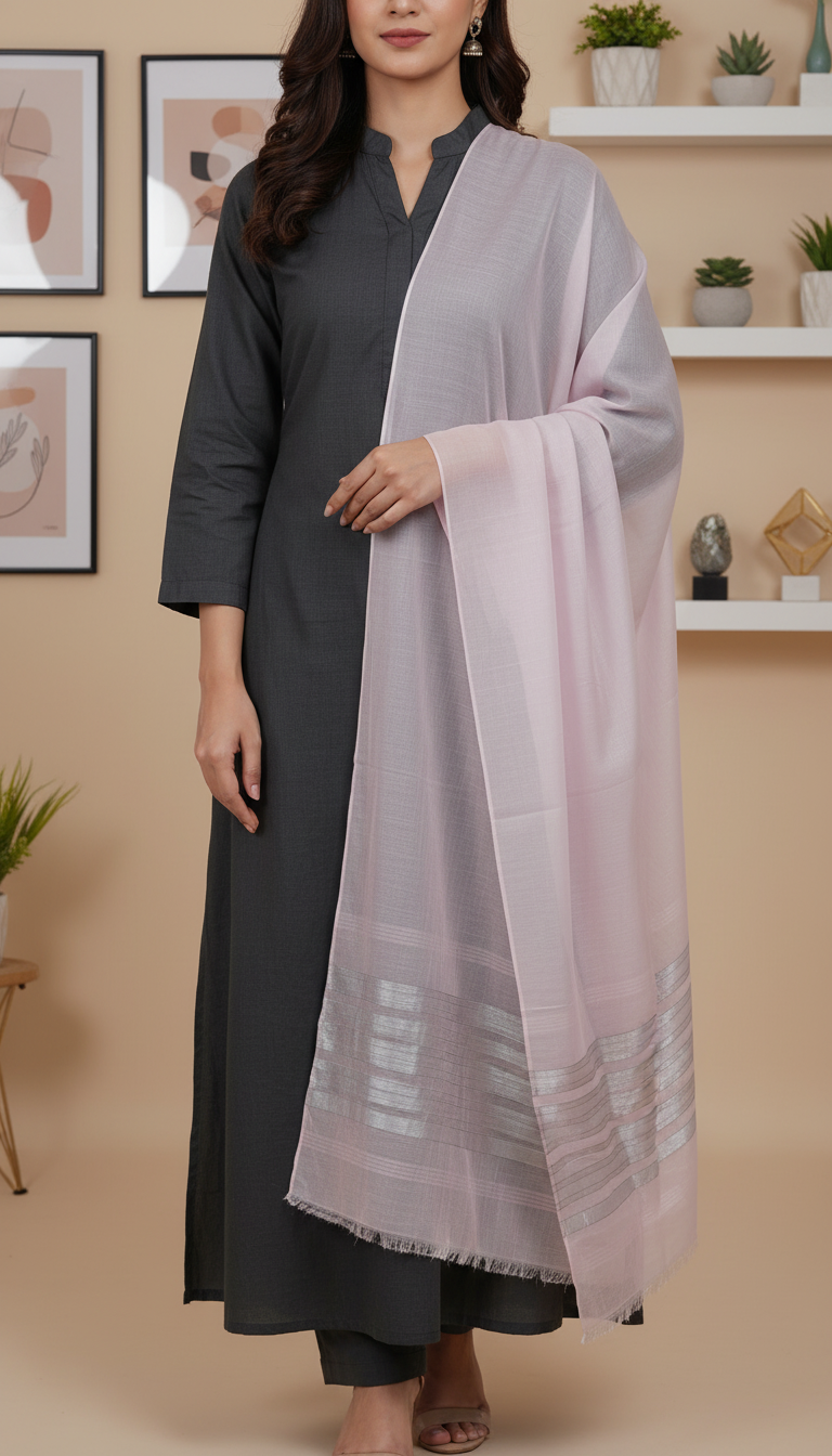 Pink Summer Stole PD6082