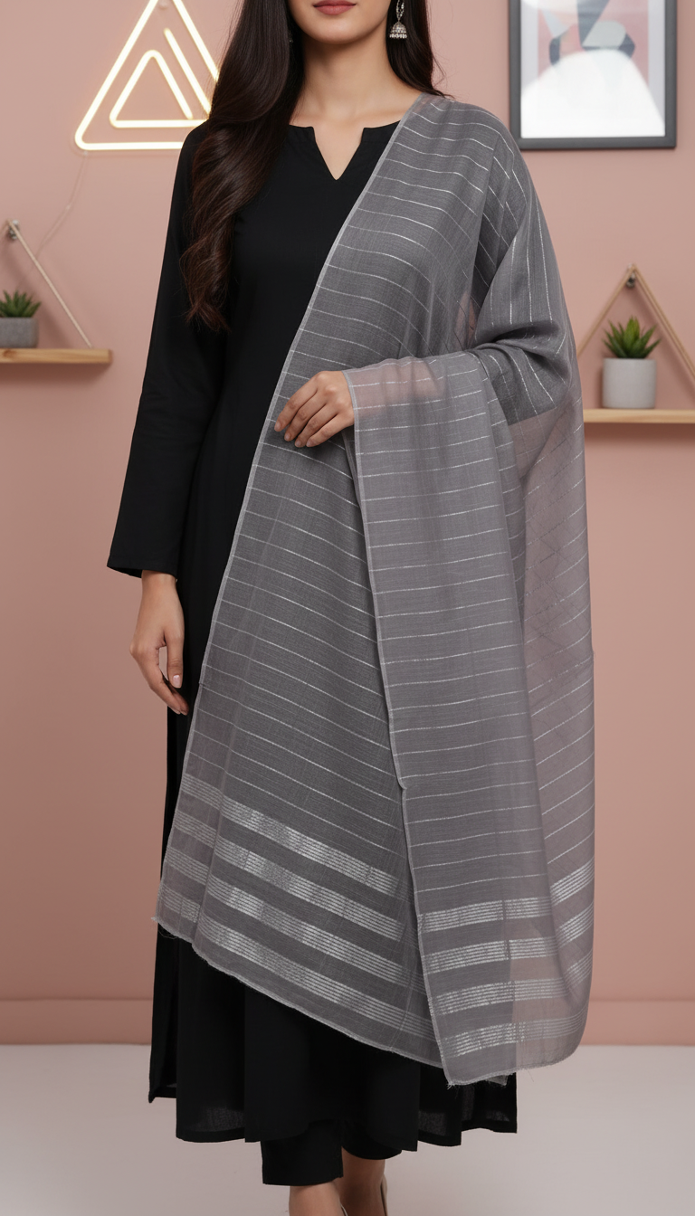 Beige Summer Stole PD6083