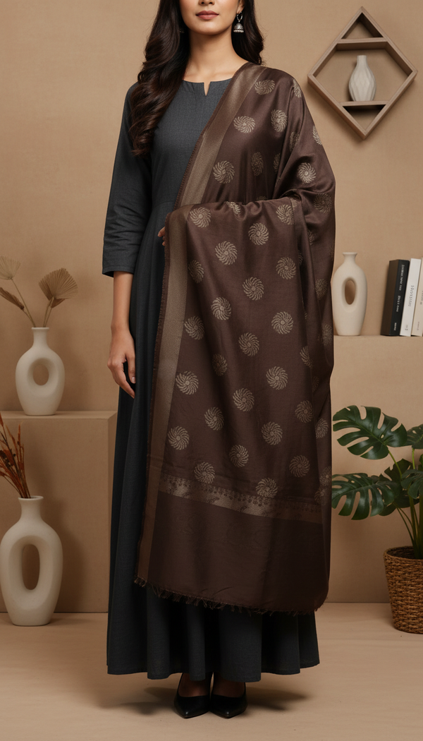 Brown Summer Stole PD6084