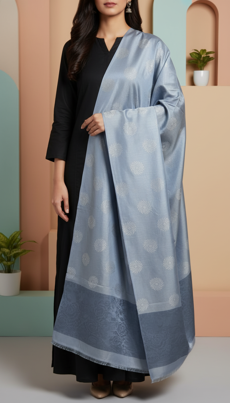Silver Summer Stole PD6084