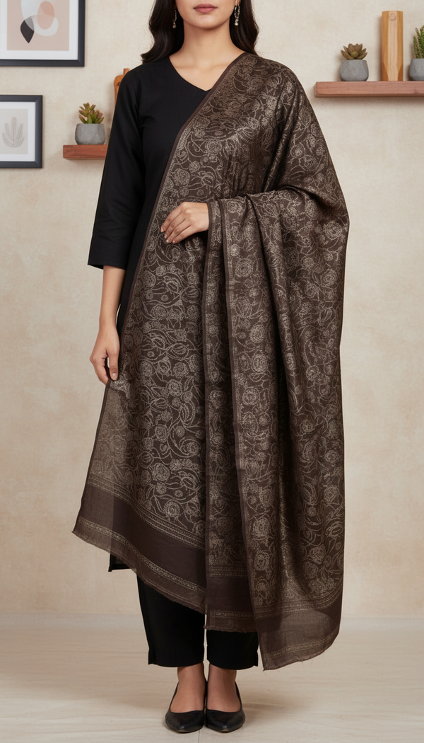 Brown Summer Stole PD6085