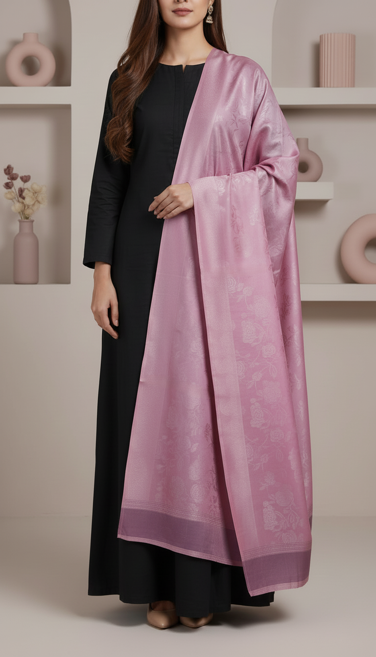 Maroon Summer Stole PD6085