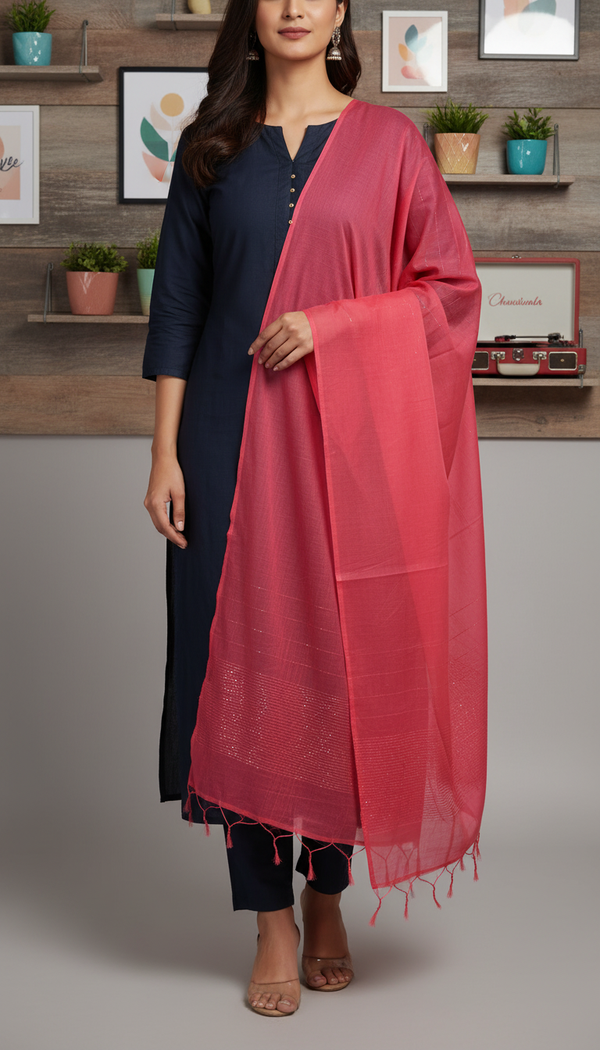 Red Summer Stole PD6103