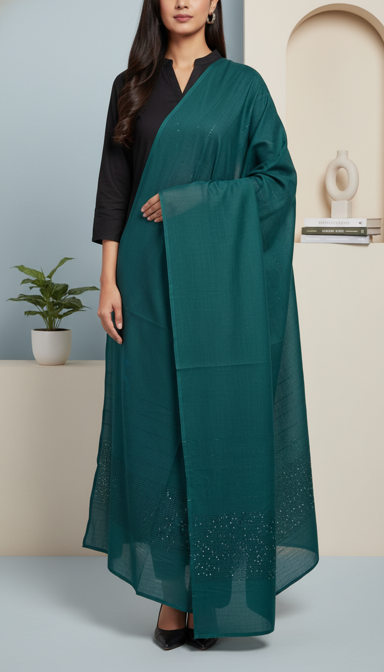 Seagreen Summer Stole PD6103