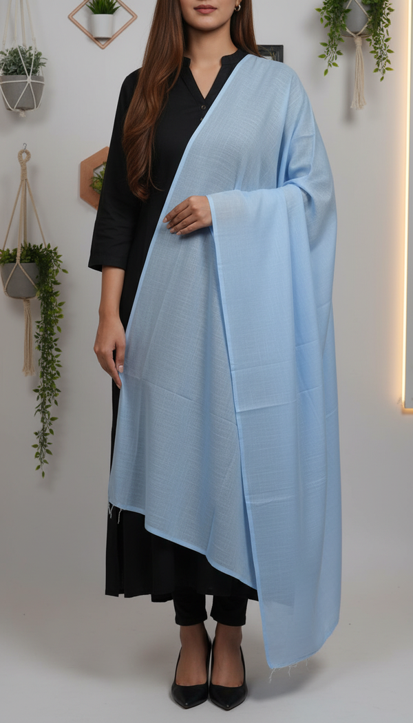 Sky Blue Summer Stole PD6105