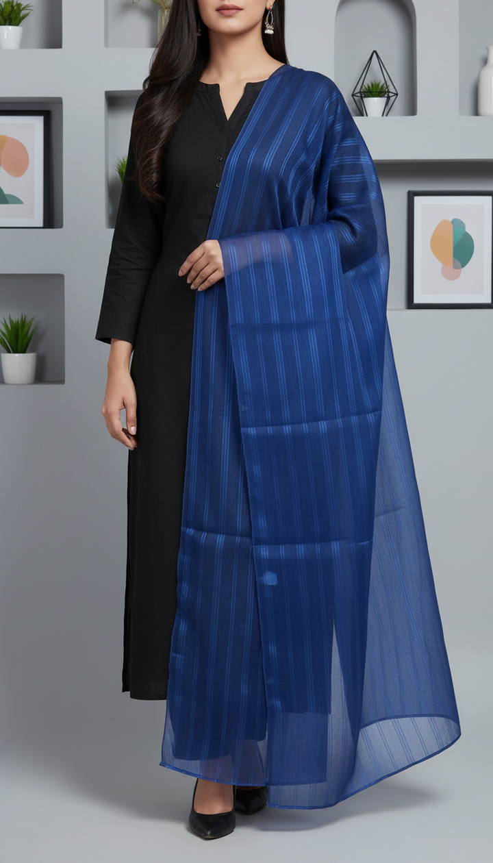 Blue Summer Stole PD6107