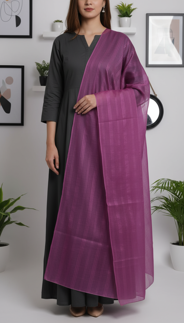 Purple Summer Stole PD6107