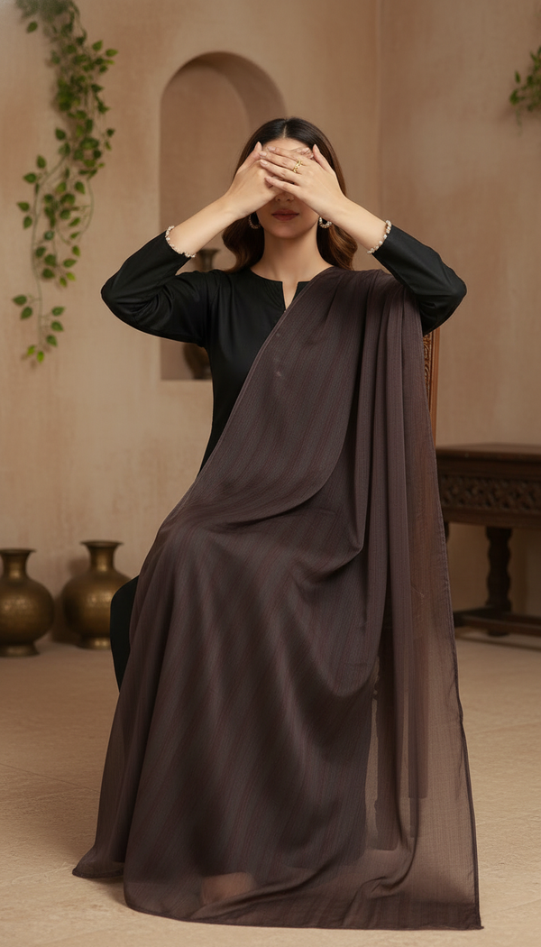 Chocolate Summer Stole PD6107