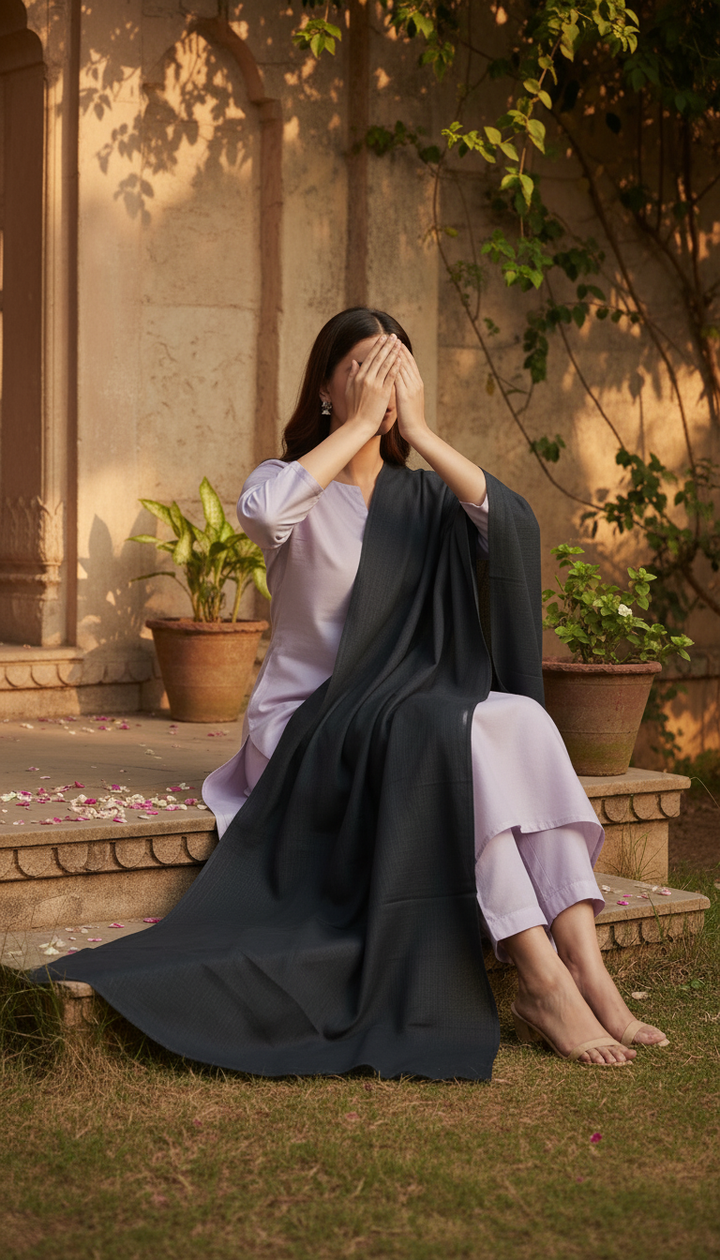 Black Summer Stole PD6108