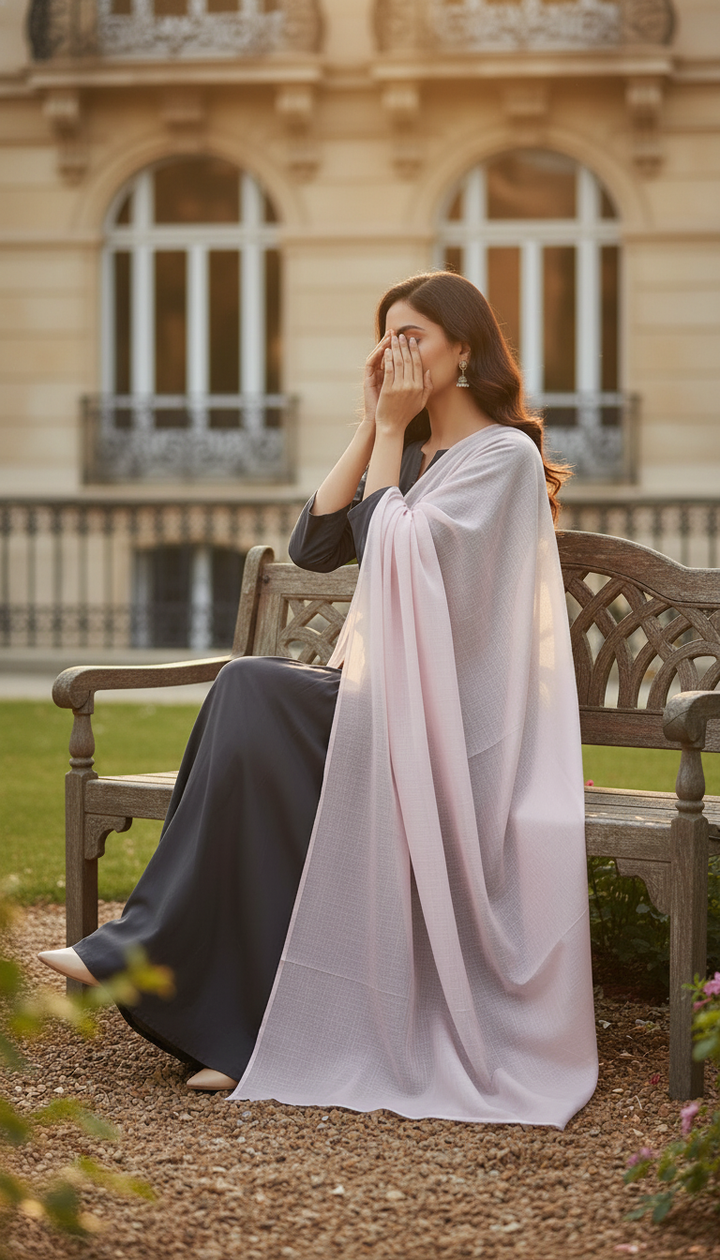 BabyPink Summer Stole PD6108