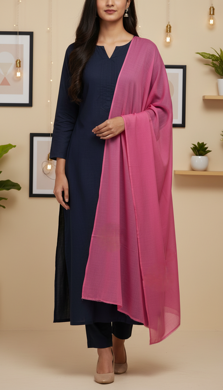 Tea Pink Summer Stole PD6108