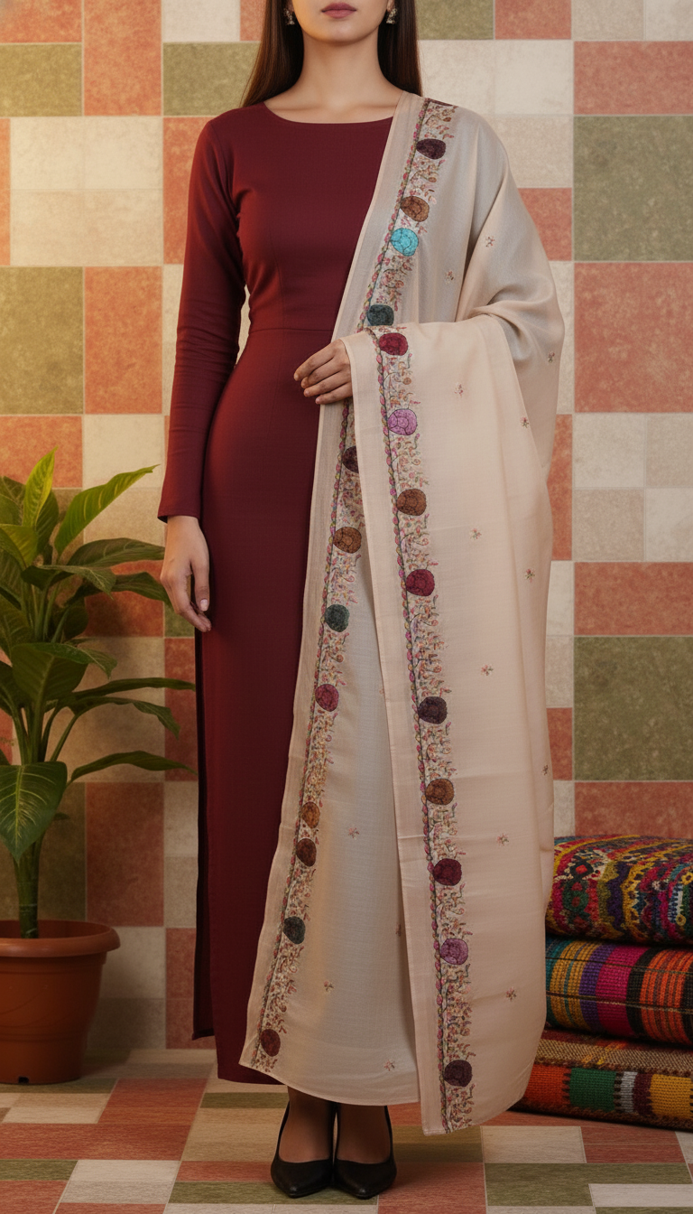 Fawn Summer Shawl PD6111