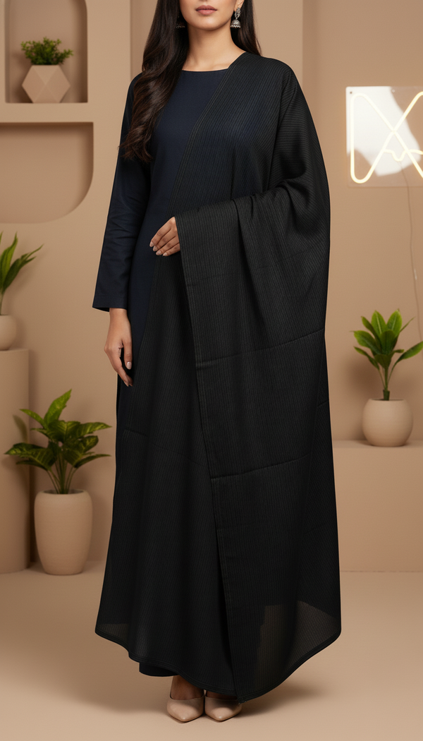 Black Summer Shawl PD6114