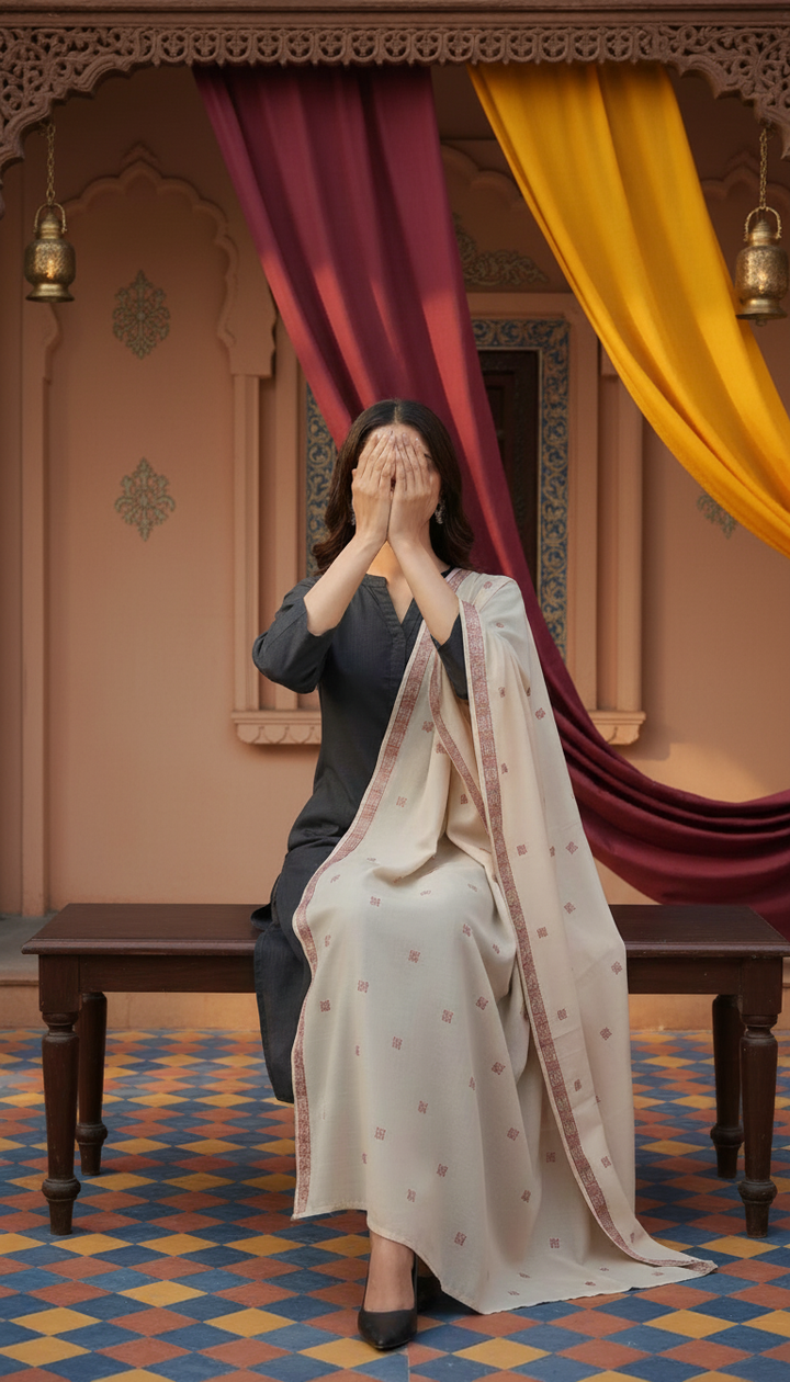 Fawn Summer Shawl PD6121