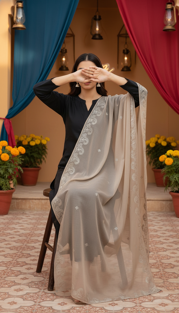 Fawn Summer Shawl PD6122