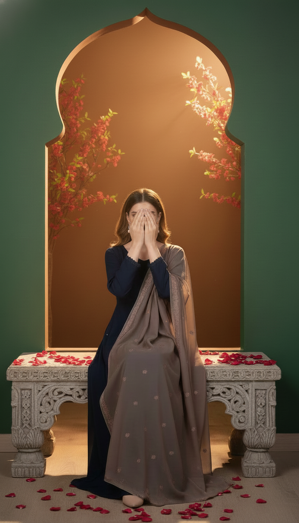 Brown Summer Shawl PD6125