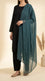 Green Plain Chiffon Dupatta PD613111