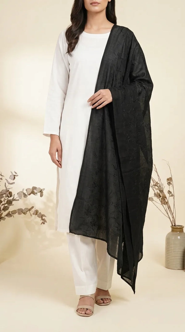 Black Summer Shawl PD619001